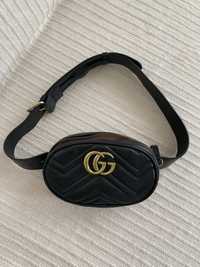 GUCCI Marmont GG Belt естествена кожа чанта