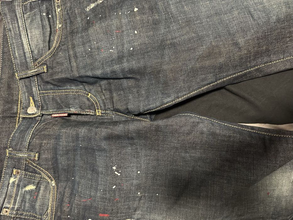 blugi disquared slim/skinny fit noi