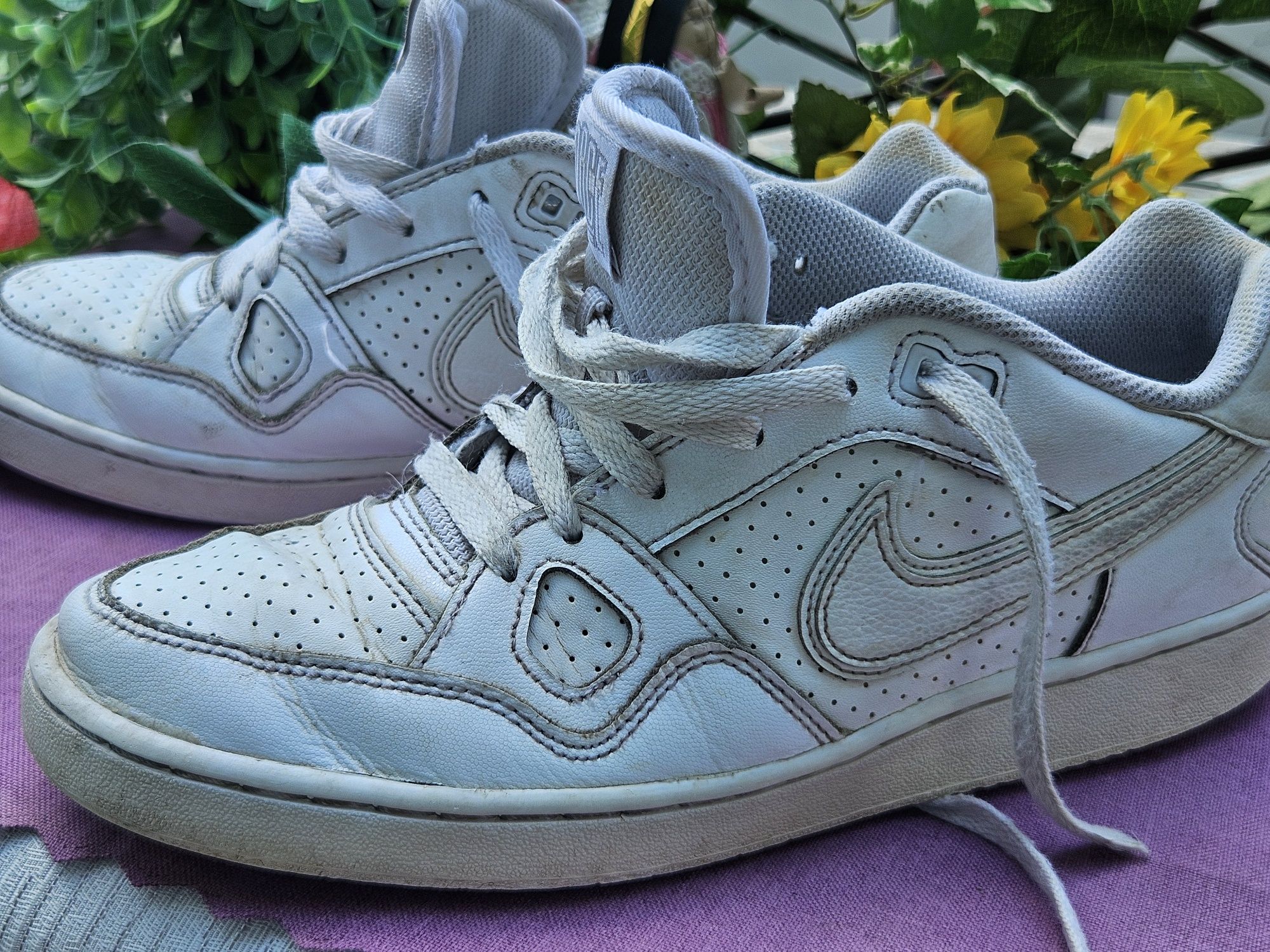 Nike Son of force кожени кецове