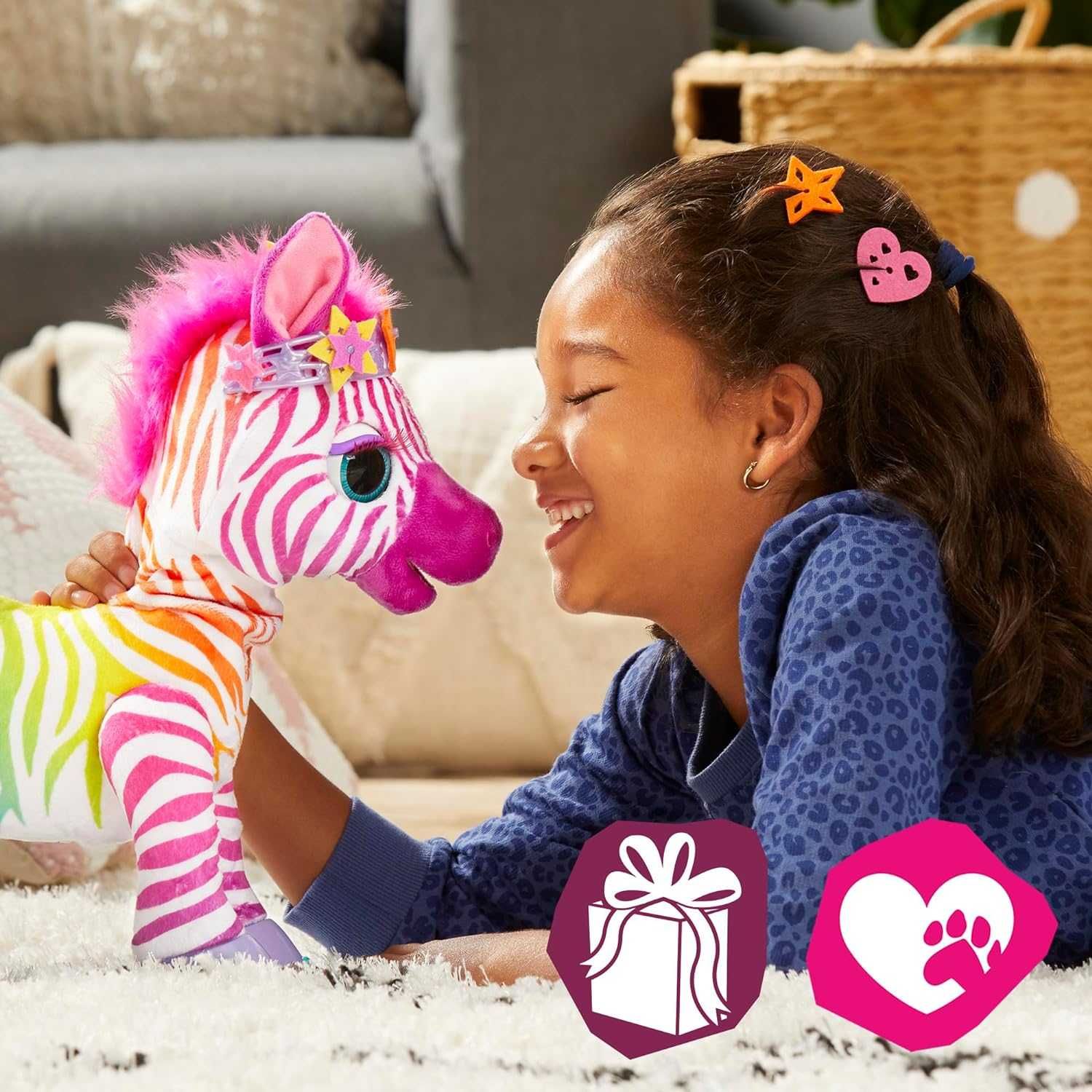 Интерактивна играчка Зебра с аксесоари FurReal Friends