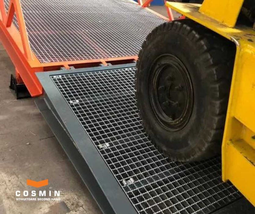 Rampă mobilă hidraulică încărcare descărcare TIR