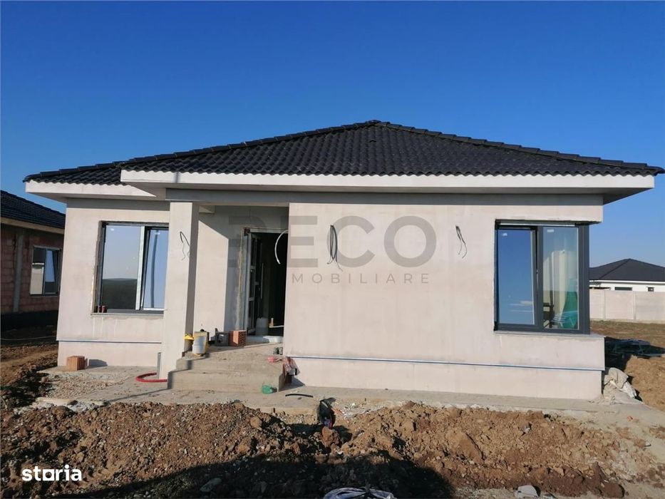 Reco casa 4 camere pe nivel semifinisata Santandrei