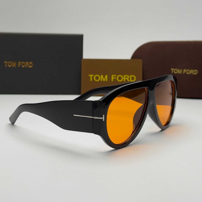 Слънчеви очила Tom Ford Mask Limited черно и червено Големи UV400 CE