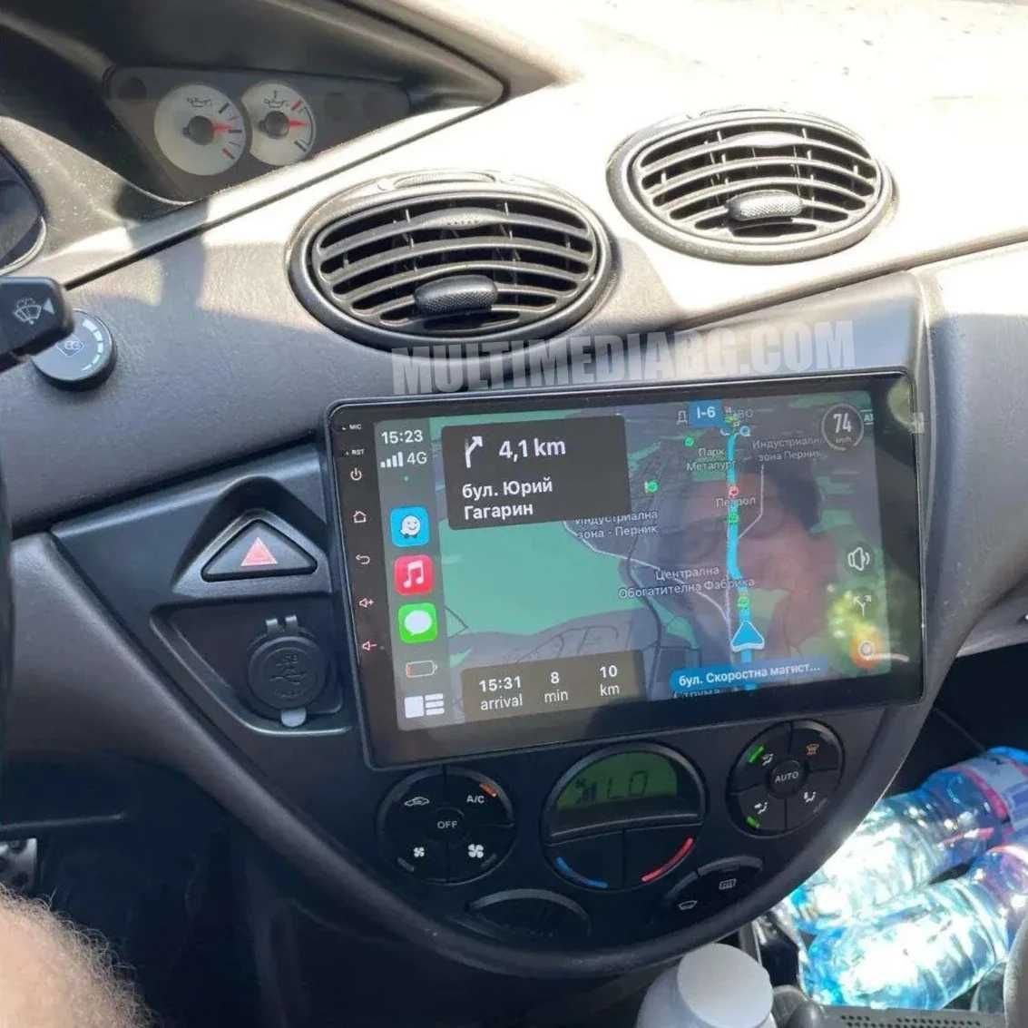 Ford Focus Fiesta 1998-2004 Мултимедия/Навигация Android