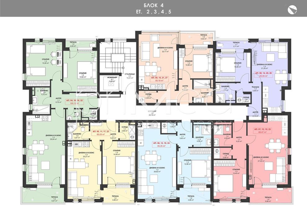 Продава се Двустаен апартамент в Бургас, Славейков - 80 кв.м за 1650 €/кв.м - Снимка #1