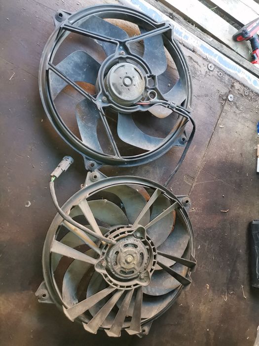 Перка за охлаждане на пежо 307