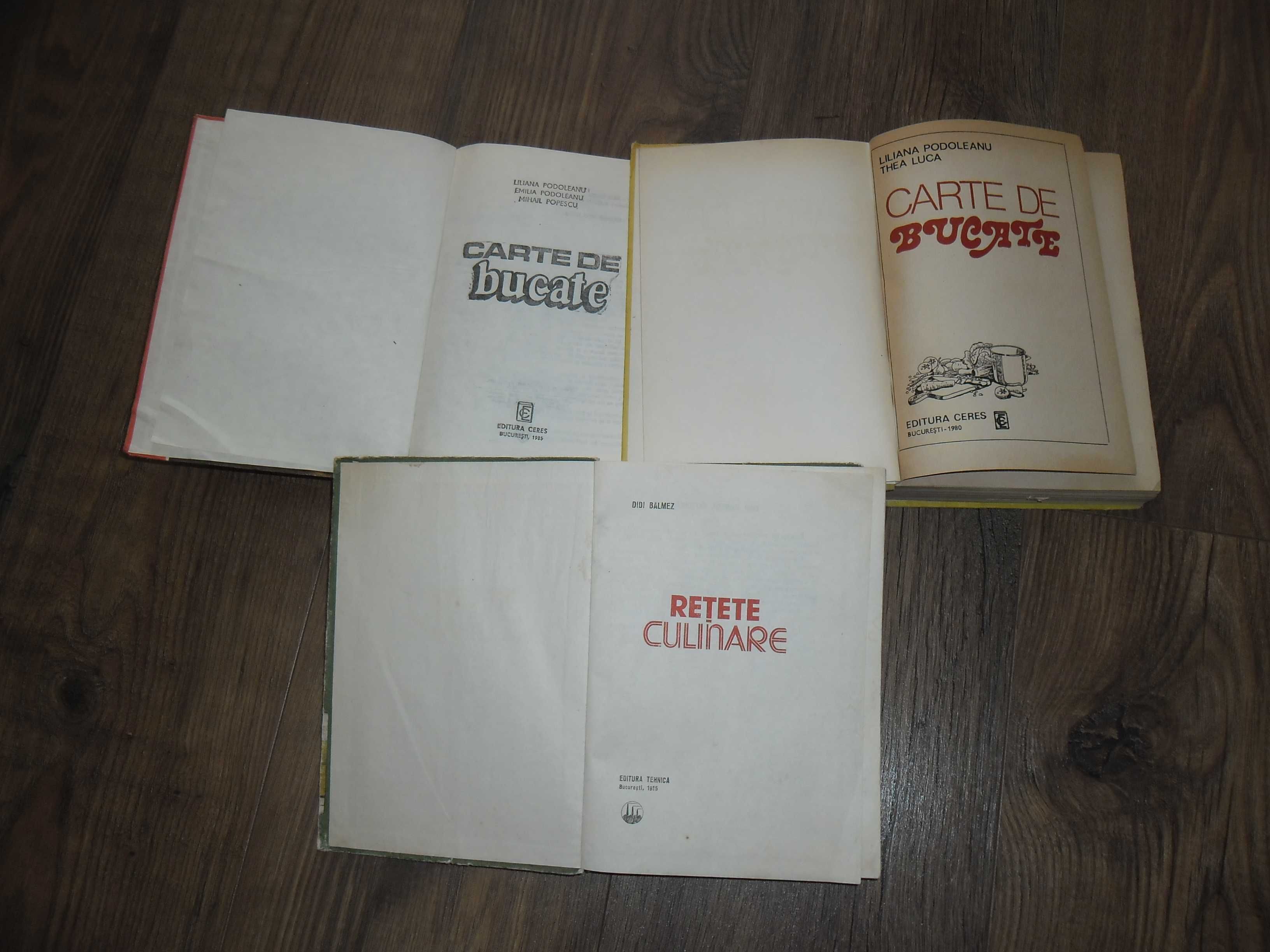 Carti de bucate vechi perioada comunista