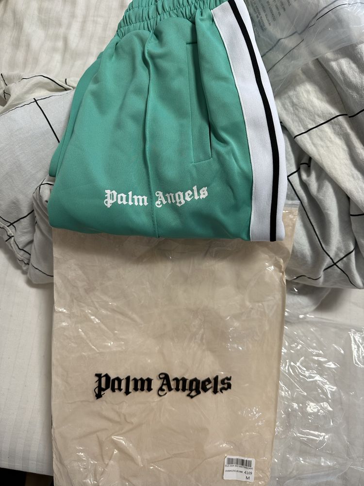 Pantaloni Palm Angels light green