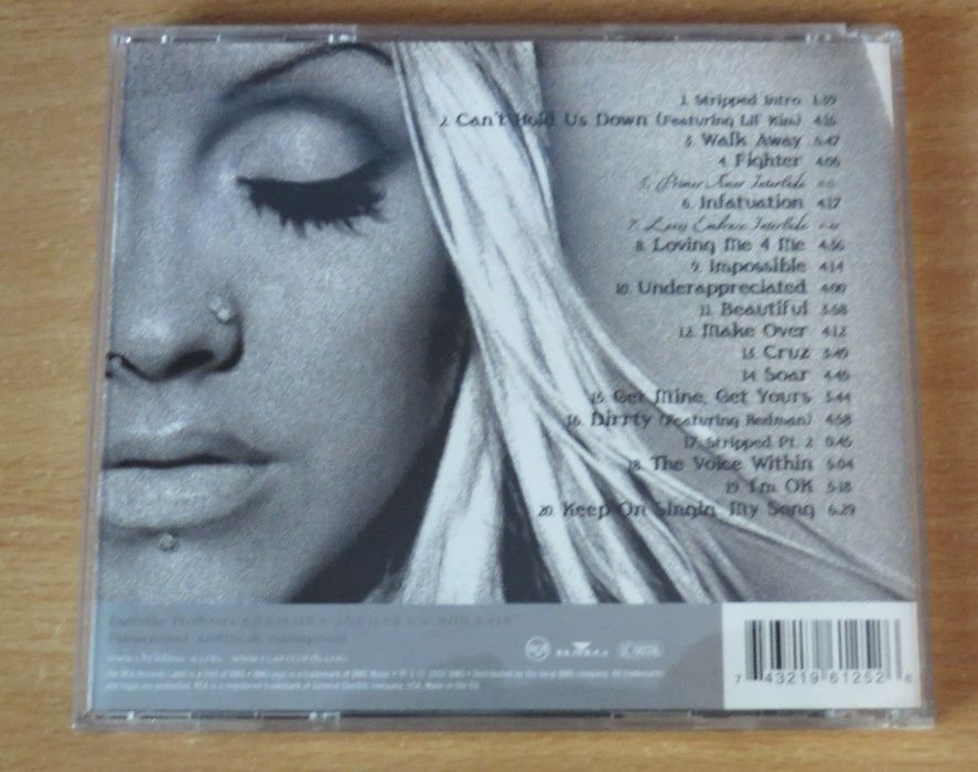 Christina Aguilera - albume CD: Best Of, Stripped, Bionic, Back To..
