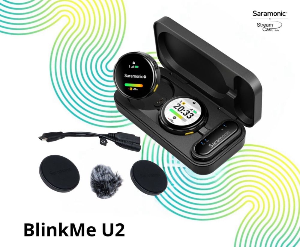 Saramonic BlinkME U2 — Беспроводной петличный Микрофон петличка