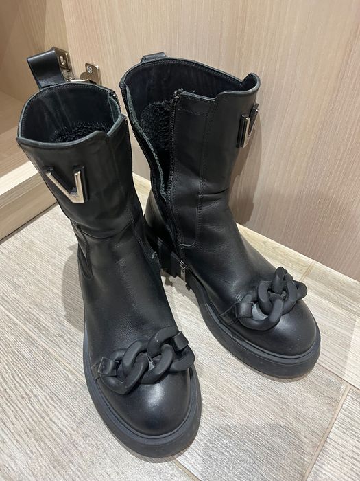 Stillo дамски боти естествена кожа