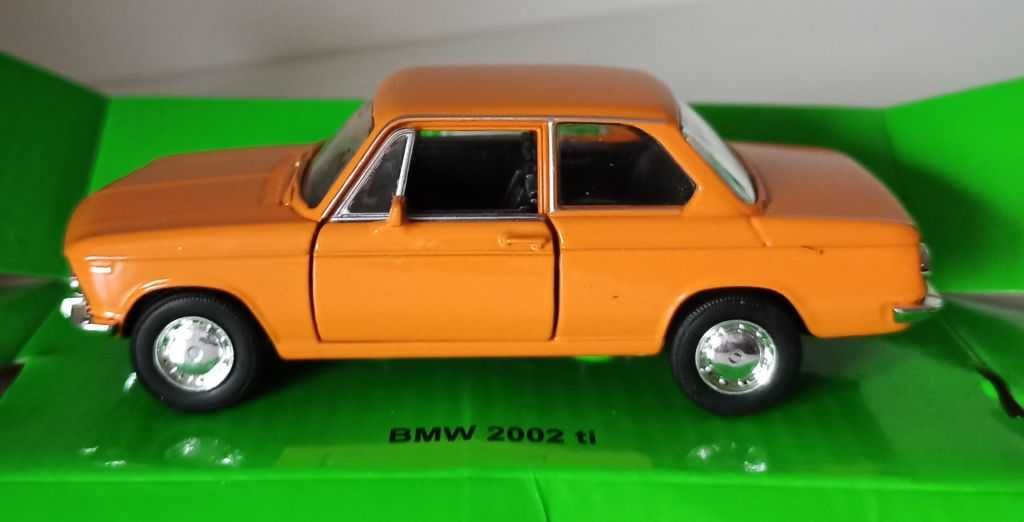 Macheta BMW 2002 Tii orange - Welly 1/36