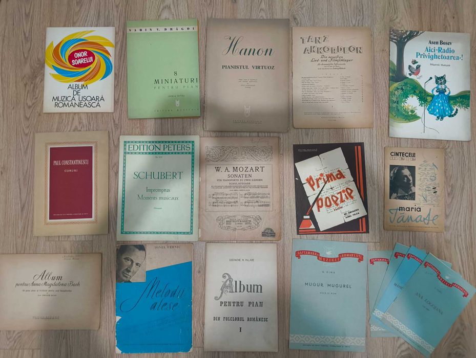 Partituri și cărți pentru Vioara - Pian perioada interbelica