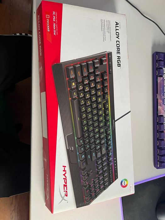 HyperX Alloy Core RGB Мембранная клавиатура
