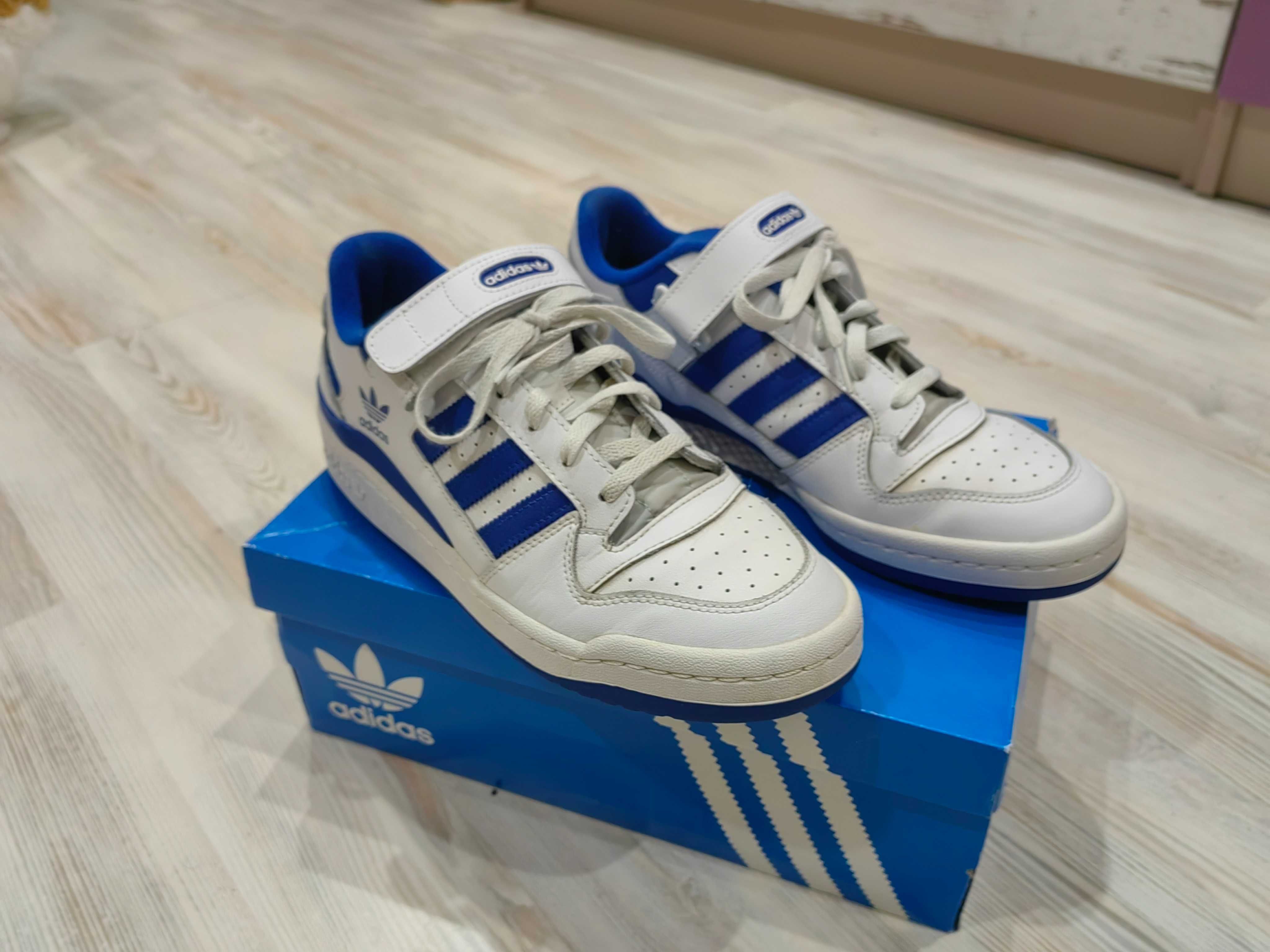 Adidas forum low blue 43 1/3