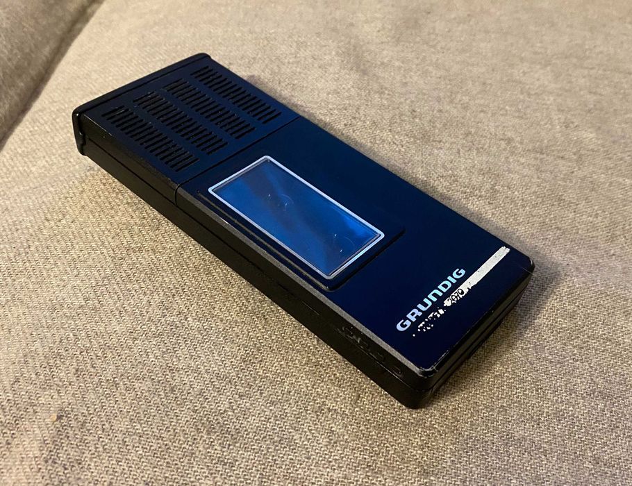 Reportofon Grundig Stenorette 2070 pe stenocaseta functional colectie