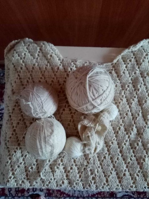 Часть  ажурной кофты