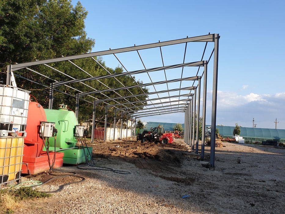 Hala  metalice și Ferme metalice Exemple:m 14x20x6m