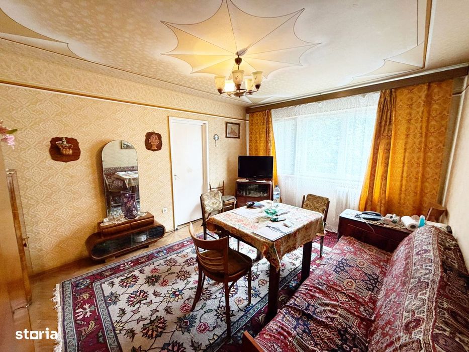 Apartament 3 camere, etaj 1, bloc reabilitat - zona Olimpia Stadion