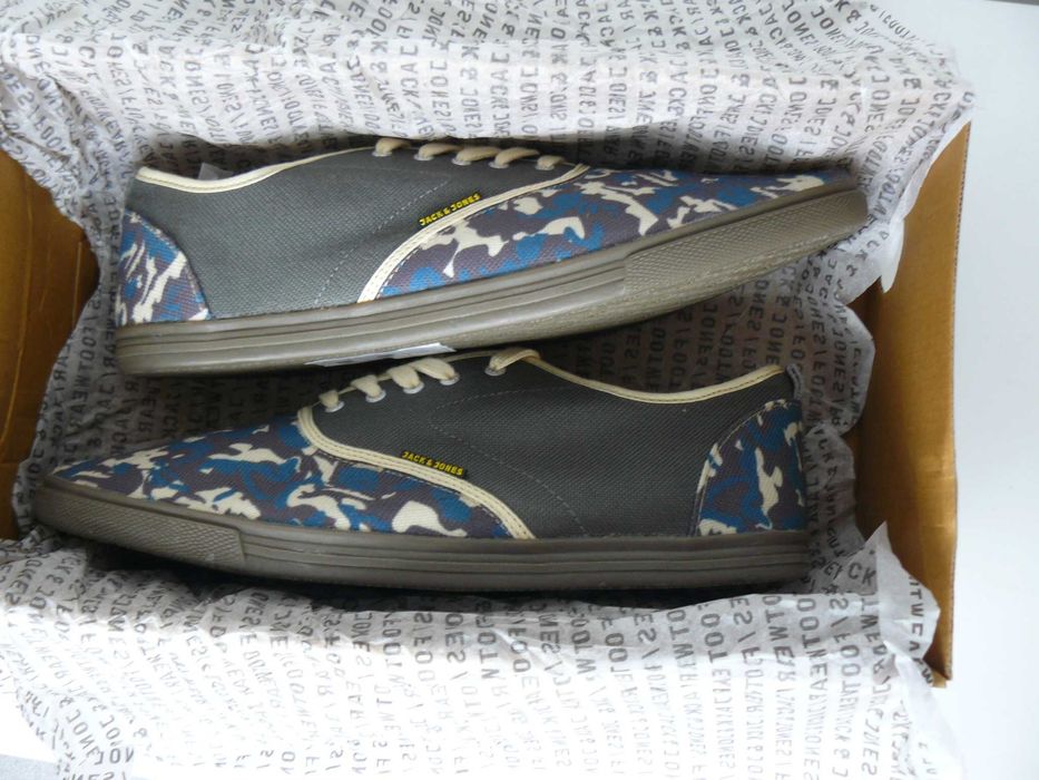 Tenisi Barbati JACK & JONES U.K. Noi In Cutie,Grey Camouflage Spider