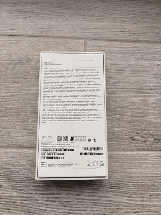 Iphone 15 Pro 128 Gb Blue Titanium in Garantie