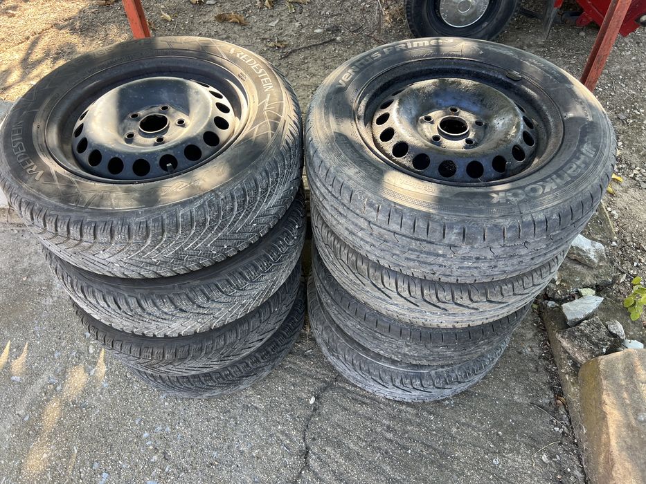 Джанти с гуми / зимни гуми / летни гуми 5х112 vw audi, mercedes, seat