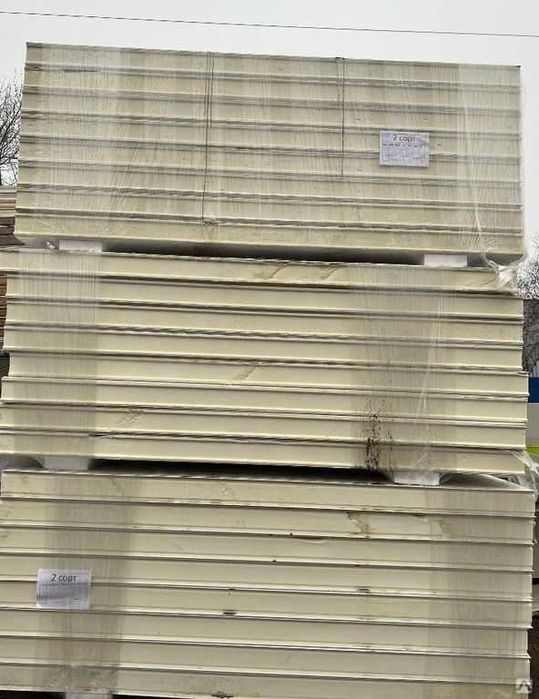 PUR sendvich panellar — universal va tejamkor