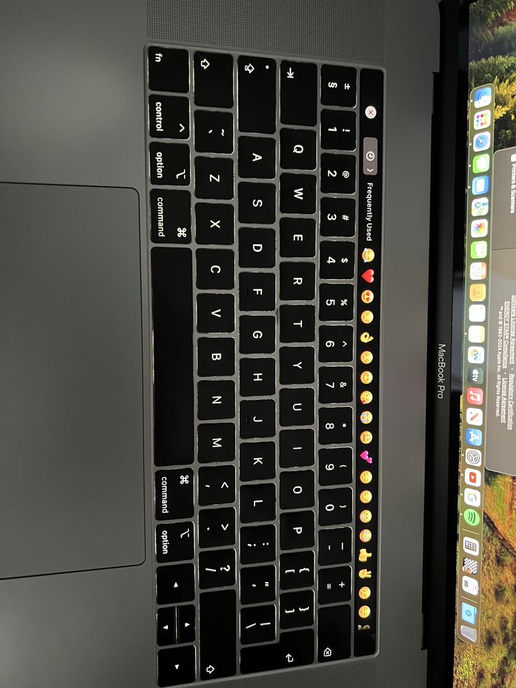 Macbook Pro 2018 Touchbar