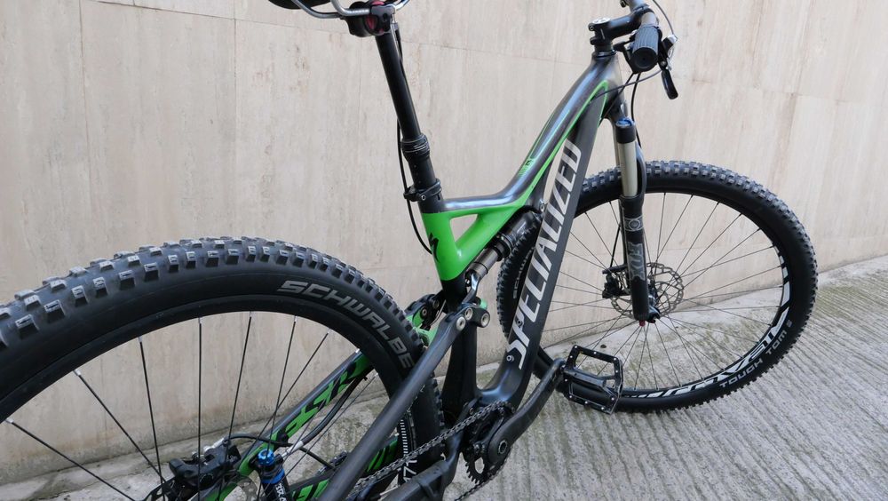 Specialized StumpJumper, 29 М, карбон, FOX 130 ход, 1х 10 Deore М6100