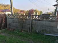 Gard din placi de beton