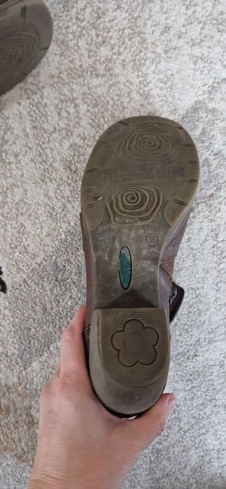 Vand botine de piele, maime 36