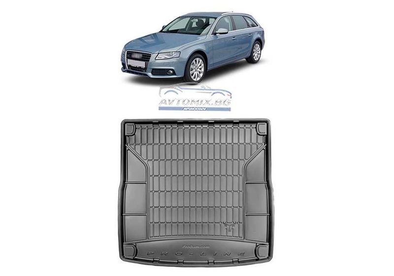 Гумена стелка за багажник за AUDI A4 B8 комби, 08-15 г., ProLine 3D