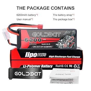 Baterii GOLDBAT Lipo plus de 5200 si 6200mah,pt radioamatorism,sigilat