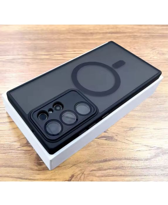 Samsung S23/S24/S25/PLUS/ULTRA - Husa Magsafe Spate Mat Colorata