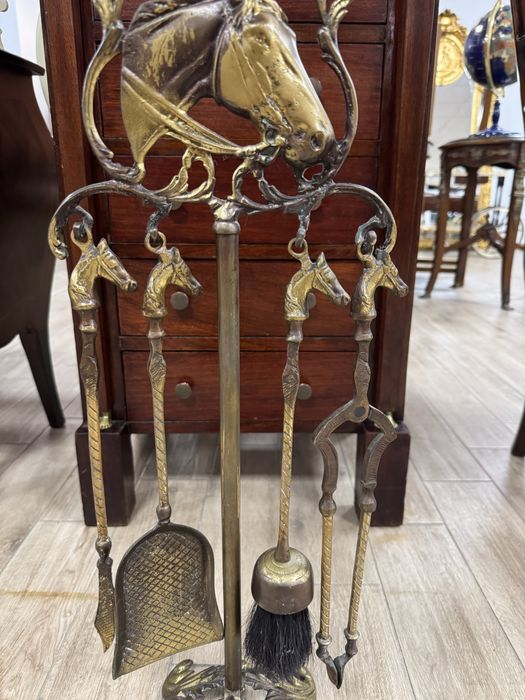 Set ustensile semineu din bronz