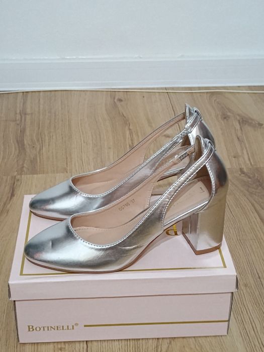 Pantofi ocazie silver