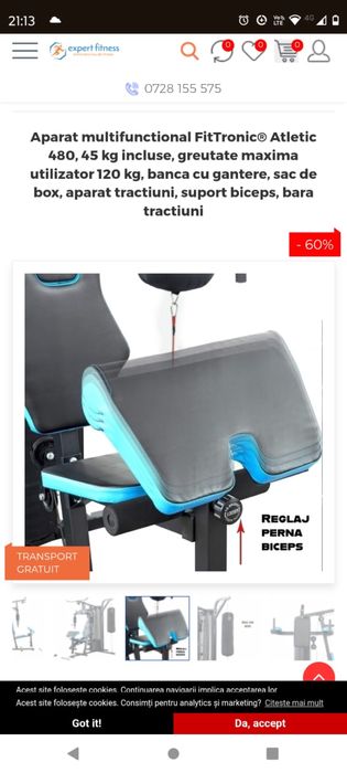 Vand aparat fitness multifunctional