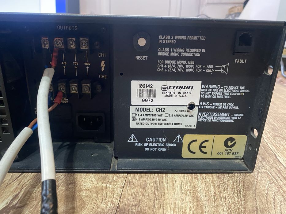 Amplificator Crown CH2