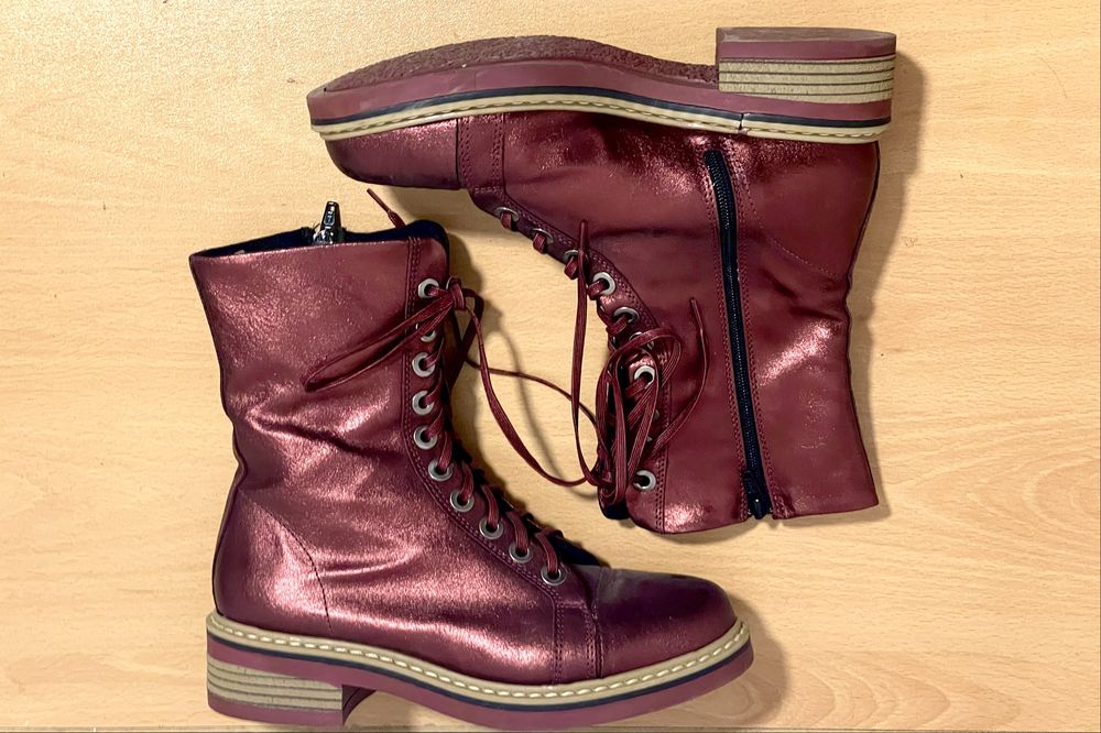 Дамски кожени боти, 37 номер