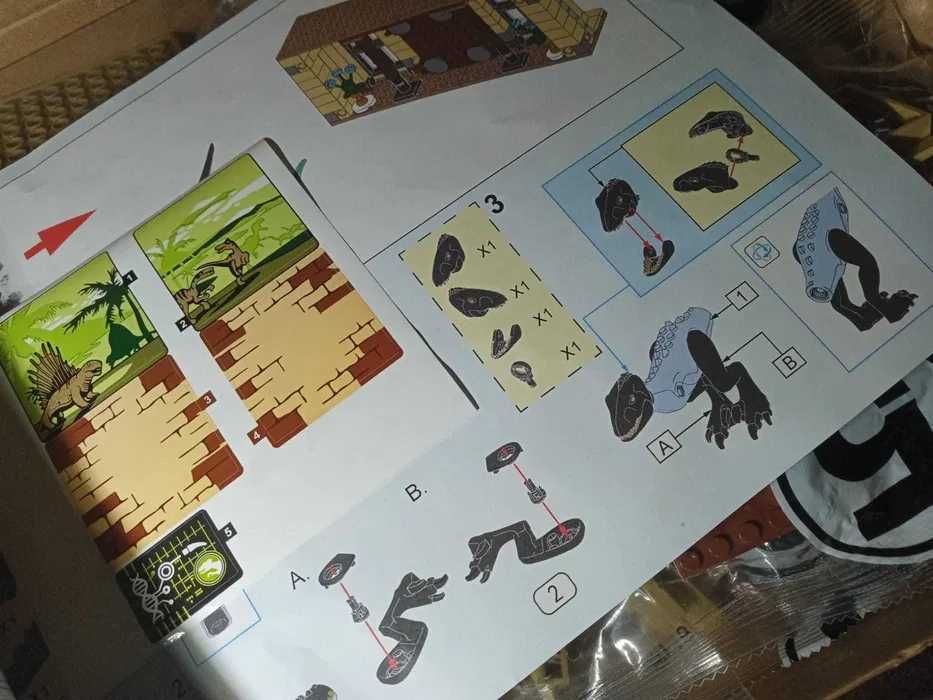 NOU TIP Lego Jurassic Dinozaur Fallen Blue Furia Indoraptor 75930