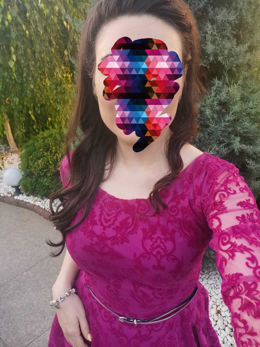 Rochie roz fucsia