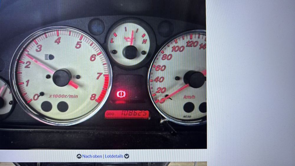 Mazda MX 5 1.6 -108.625 km - An 12/ 2002