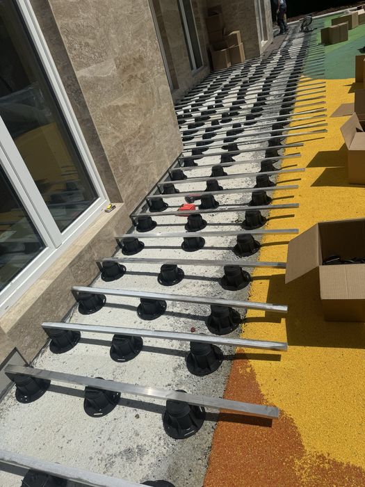 Монтаж на ламиниран парлет