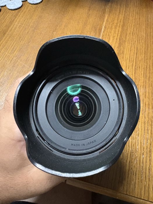 Sigma 16mm 1:1.4 dc dn 67