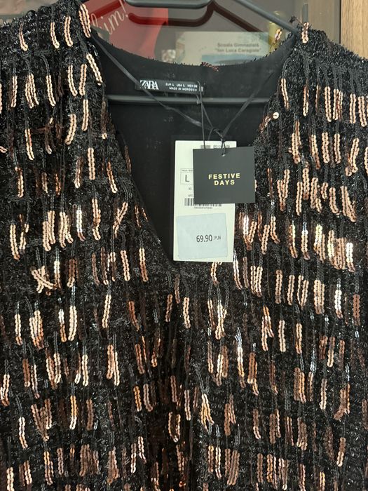 Rochie zara marimea L, noua, foarte frumoasa