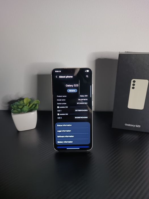 Samsung Galaxy S23, DualSim, 256GB, Cremã