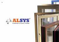 Дверные и оконные алюминиевые профили в большом ассортименте от ALSYS