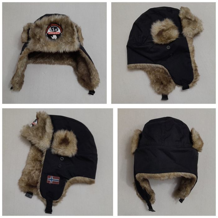 Caciula traditionala ruseasca Napapijri Antarctic Reserch, Ushanka uni
