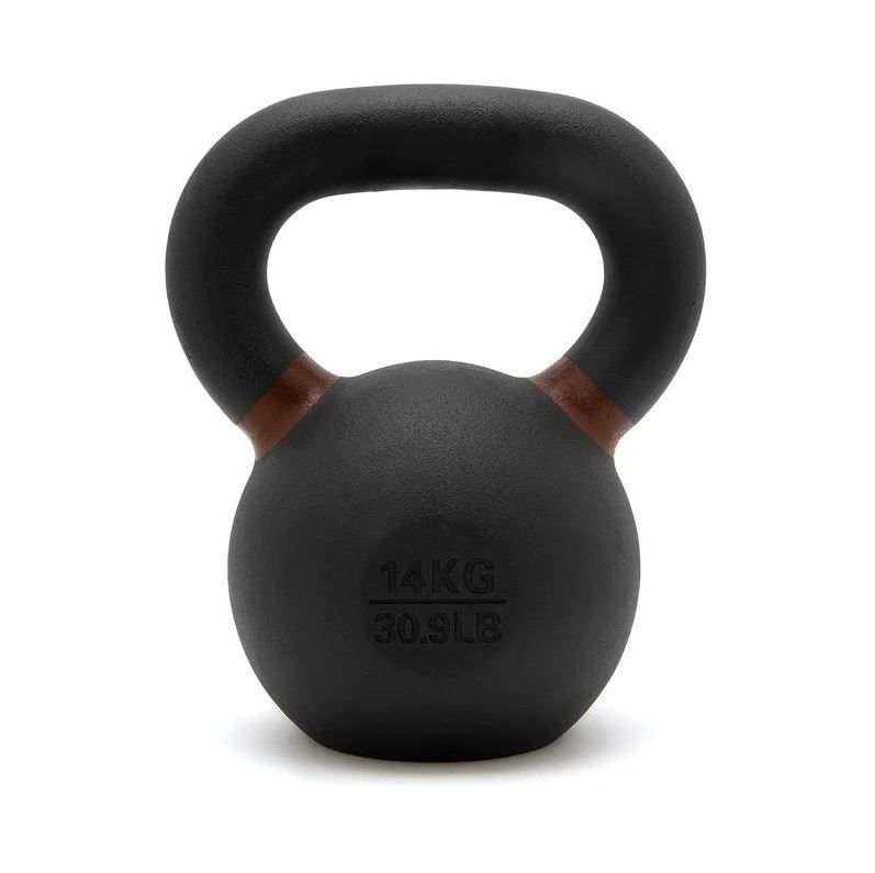 Gantera Kettlebell Zoco Body Fit HL011, Greutate 10 kg, Negru