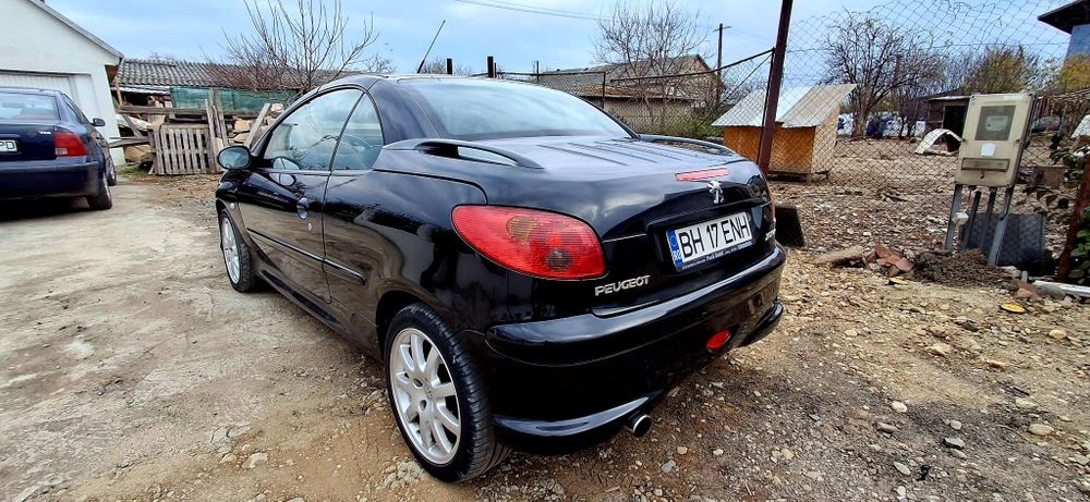 Peugeot 206cc  cabrio 1.6 Disel/impecabila